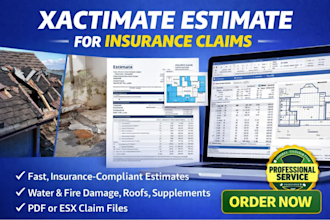 write accurate xactimate estimate for insurance claims