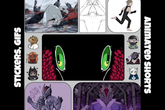 chibi gif dnd character