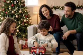 create ai christmas video ads cinematic holiday commercials black friday ads