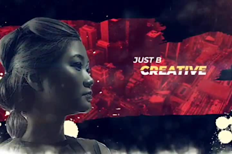 make a custom cinematic title sequence film opener and into