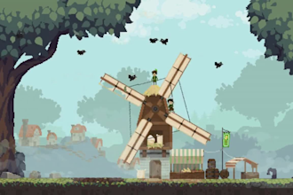 create cinematic lofi pixel art loop and background scene animation for streams