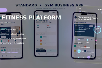 develop an ai fitness, gym management and personal trainer app