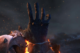 3d game trailer animation video 3d cinemtic animation video teaser game text