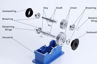 do 3d product rendering, animation and visualization from fusion 360 cad models