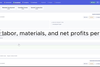 set up a job scheduling app built for contractors and trade businesses