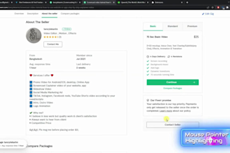 create screencast tutorial video, website app software demo voice over