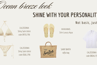 create custom outfit layouts with brand references