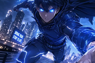 create cinematic comic story video webtoon manhwa animation motion superheroe