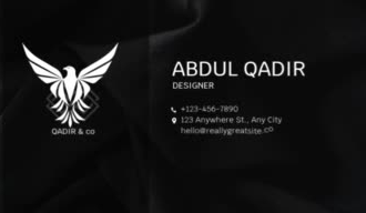design personal business cards for you