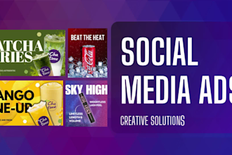 design eye catching product ads for social media