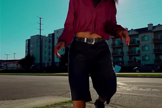 create an afrobeat tiktok dance video, viral dance, twerk dance for your song