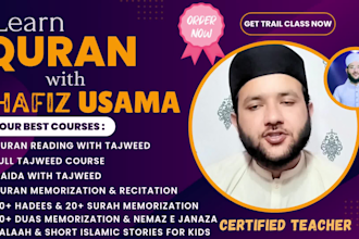be your best online quran teacher, tutoring with tajweed