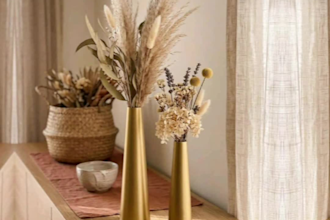 design high converting luxury table centerpiece and product collages