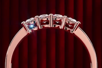 do 3d jewelry product animation, photorealistic commercial video