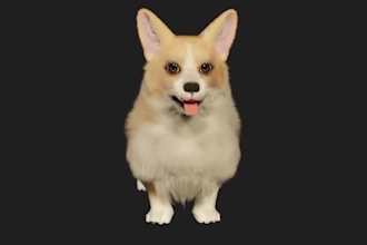 create realistic animal animation cartoon animal model cartoon characters