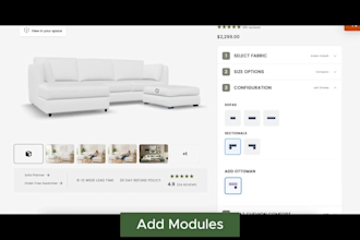 build 3d sofa configurator three js 3d product configurator webgl