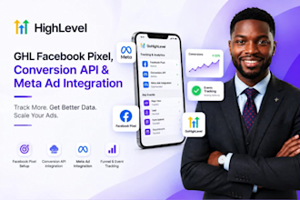 setup ghl facebook pixel conversion API ghl meta ad integration in gohighlevel