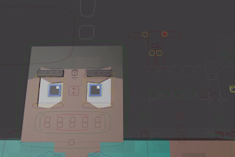 create a professional minecraft rig in blender
