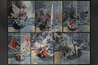 paint your board game miniatures to tabletop or display quality