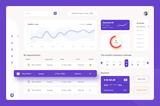 do web app design, complete desktop application design