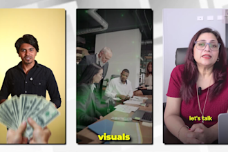 do tamil video editing for long videos and shorts