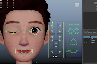 add arkit52 blendshapes to 3d avatar,iclone,animaze,rig3d for vrc,quest,talkhead