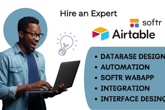 be your airtable database setup expert design airtable automation softr portal