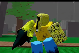 model, rig, animate roblox character r15 r6 roblox vfx blender