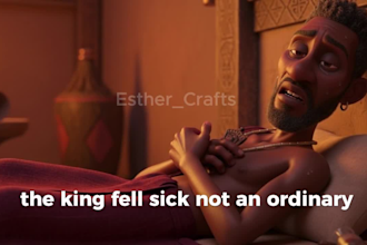 create viral 3d ai bible stories