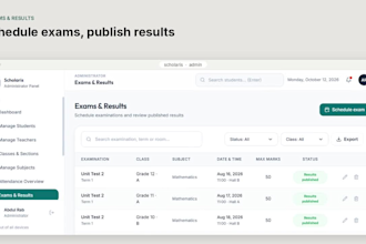 build a school management system or lms website with mern stack