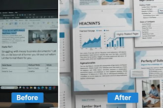 create word documents and presentations