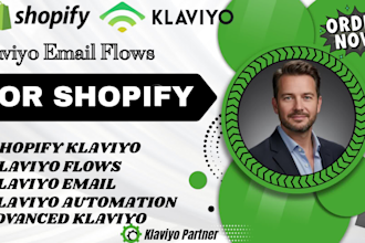 setup klaviyo email flows and automation for shopify
