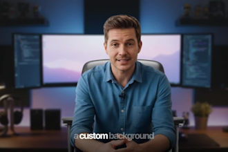 create a custom ai avatar spokesperson video for your business brand promotion