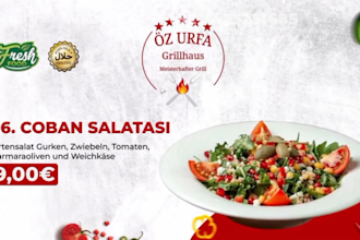 design an animated restaurant menu board for tv screens and digital signage