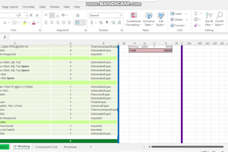 provide boqs, autocad slds, estimation for lv and mv panels