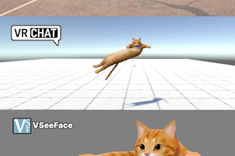 create a custom 3d vtuber model with full rigging and vrm for vriod studio
