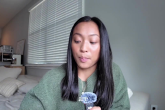 spokesperson testimony female spokesperson video presenter