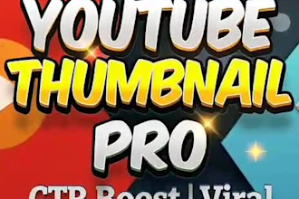 design viral ai youtube thumbnail