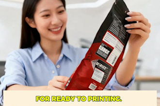 do modern pouch packaging product design free mockup 3d