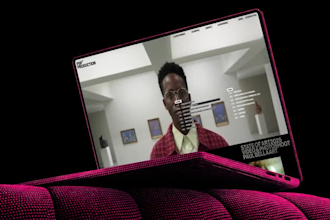build threejs webgl 3d website, babylonjs interactive site and gsap animation