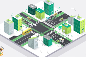 create a custom isometric animated explainer video