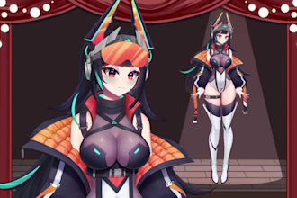 design rig pro live2d vtuber model rig your 2d vtuber character streaming avatar