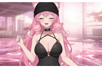 design and rig 3d vtuber custom live 2d vtuber model live2d vtuber rigging model