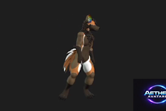 create a custom vrchat avatar for streaming and vtubers