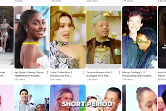 create viral celebrity gossip and celebrity news videos with fast delivery