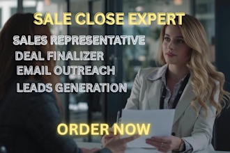 do sales closer, sales representative, sales agent, and boost revenue