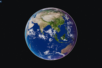 develop web animation with webgl, three js and r3f
