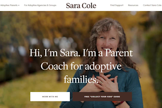 design coaching website for life coach or consultant website