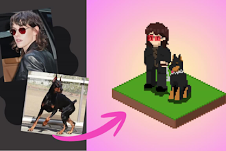 turn your images into a isometric pixel art