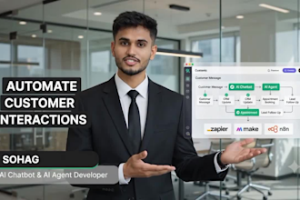 build ai chatbot, ai agents or custom ai assistant for your business